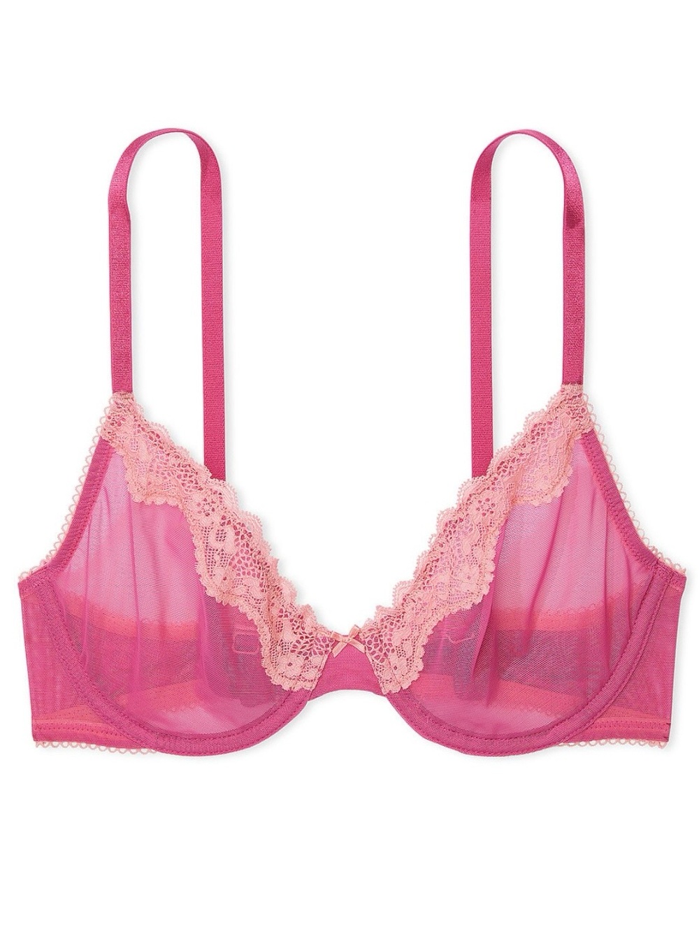 Tease Lace Unlined Demi Bra